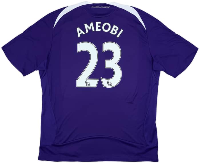 2008-09 Newcastle Away Shirt Ameobi #23 - 8/10 - (XL)