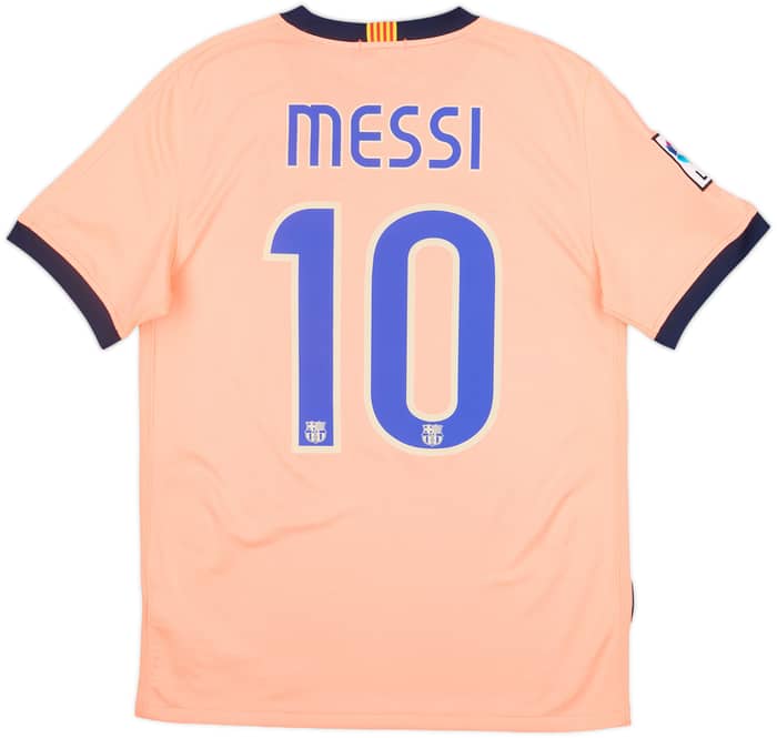 2009-10 Barcelona Away Shirt Messi #10 - 8/10 - (S)