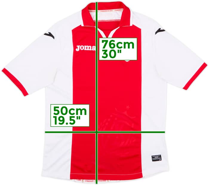 2014-15 Standard Liege Home Shirt - 8/10 - (M)