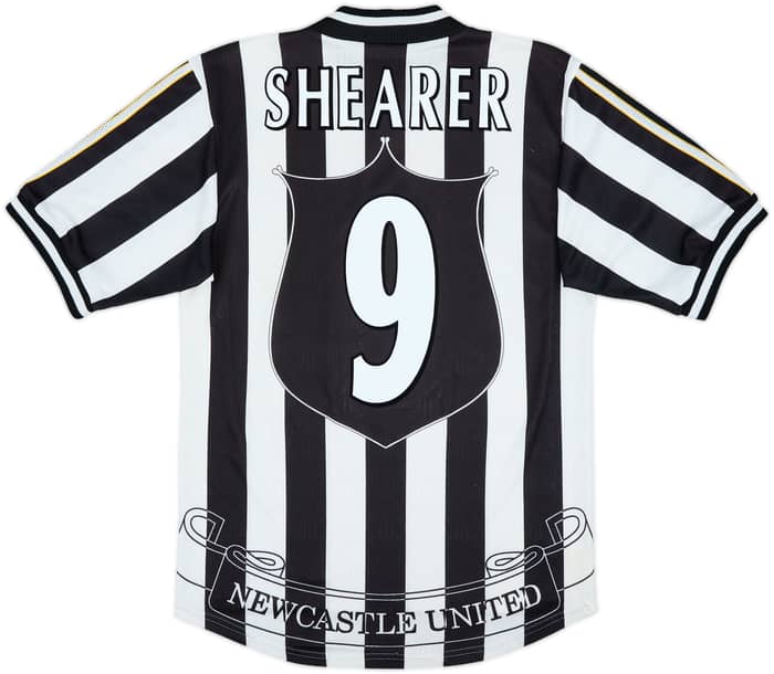 1997-99 Newcastle Home Shirt Shearer #9 - 8/10 - (S)