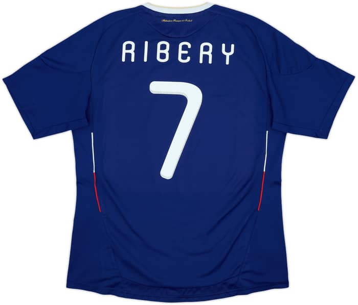 2009-10 France Home Shirt Ribery #7 - 8/10 - (L)