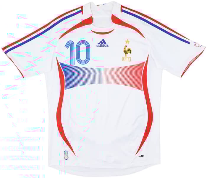 2006 France Away Shirt Zidane #10 - 7/10 - (M)