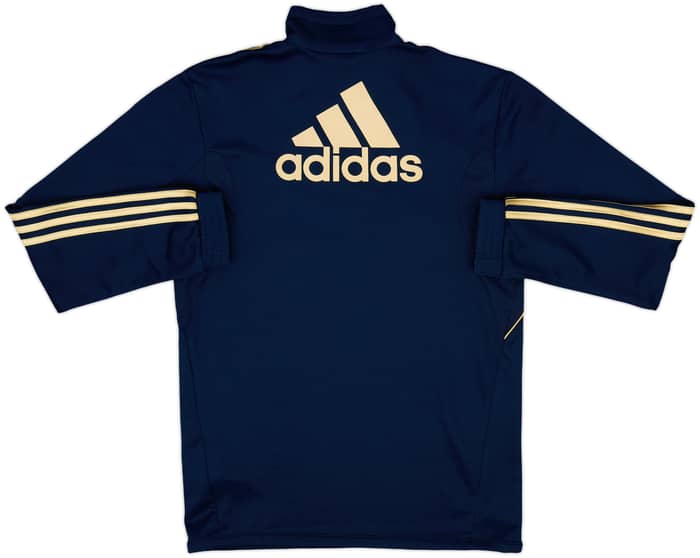 2012-13 Chelsea adidas 1/4 Zip Sweat Top - 9/10 - (S)