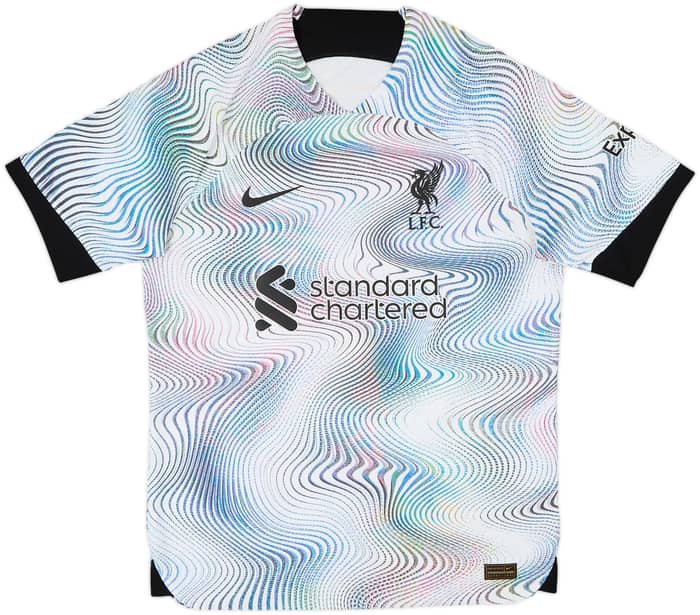 2022-23 Liverpool Authentic Away Shirt Virgil #4 - 8/10 - (M)