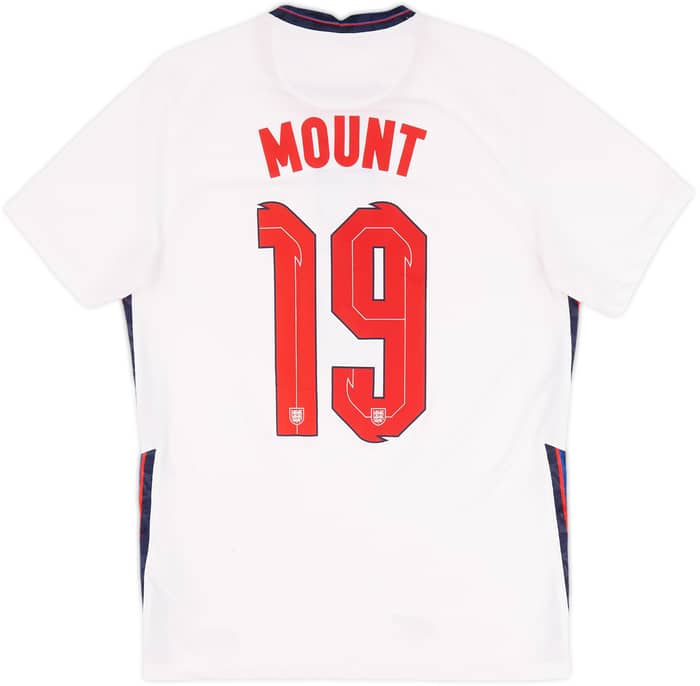 2020-22 England Home Shirt Mount #19 - 6/10 - (M)
