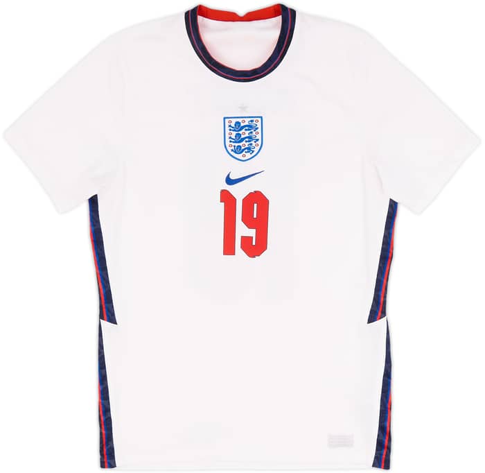 2020-22 England Home Shirt Mount #19 - 6/10 - (M)