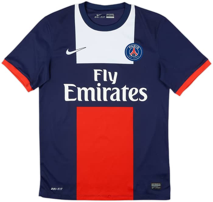 2013-14 Paris Saint-Germain Home Shirt Ibrahimovic #10 - 8/10 - (S)
