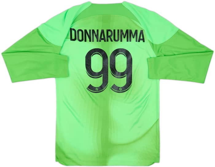 2022-23 Paris Saint-Germain GK Shirt Donnarumma #99 - 8/10 - (S)