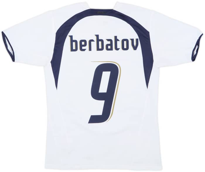 2006-07 Tottenham Home Shirt Berbatov #9 - 7/10 - (S)