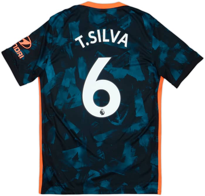 2021-22 Chelsea Third Shirt T.Silva #6 - 7/10 - (M)