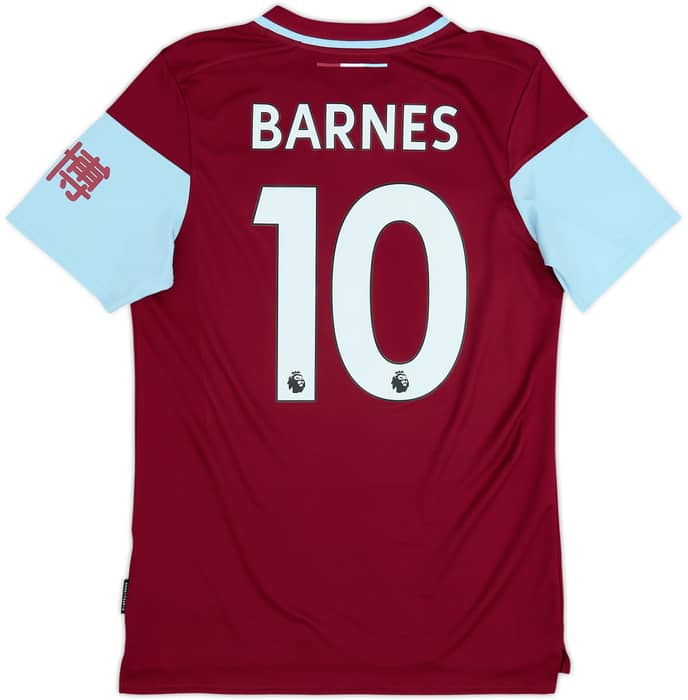 2020-21 Burnley Home Shirt Barnes #10 - 10/10 - (S)