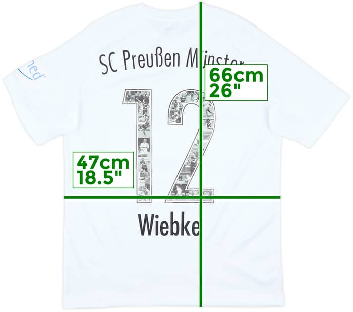 2019-20 Preussen Munster Away Shirt Wiebke #12 - 9/10 - (XS)