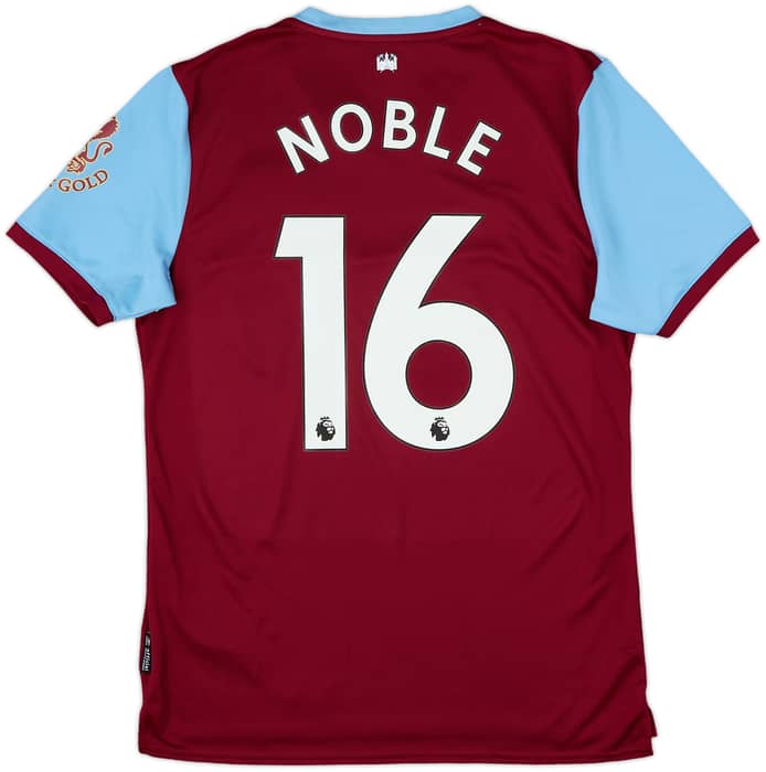 2019-20 West Ham Home Shirt Noble #16 - 7/10 - (M)