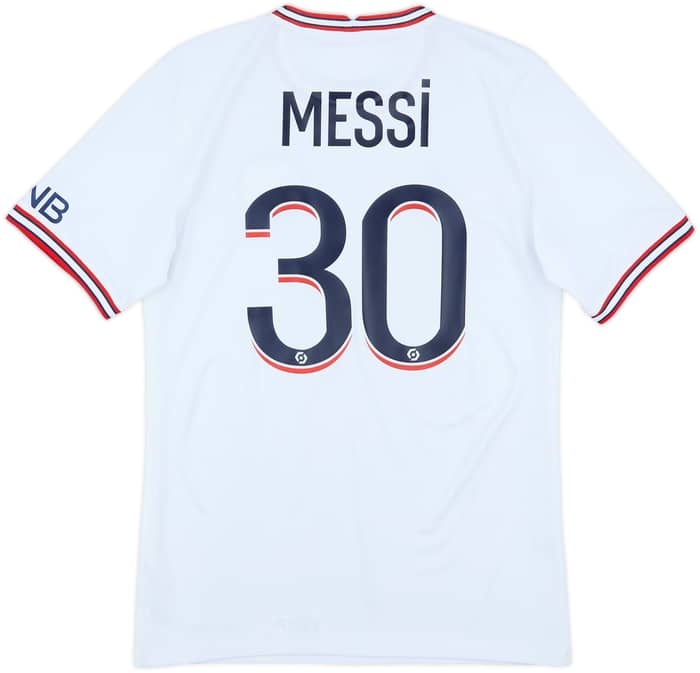2021-22 Paris Saint-Germain Fourth Shirt Messi #30 - 9/10 - (S)
