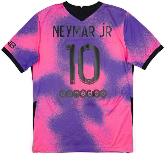 2020-21 Paris Saint-Germain Fourth Shirt Neymar Jr #10 - 8/10 - (M)