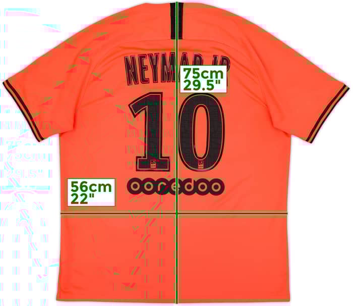 2019-20 Paris Saint-Germain Away Shirt Neymar Jr #10 - 8/10 - (XL)
