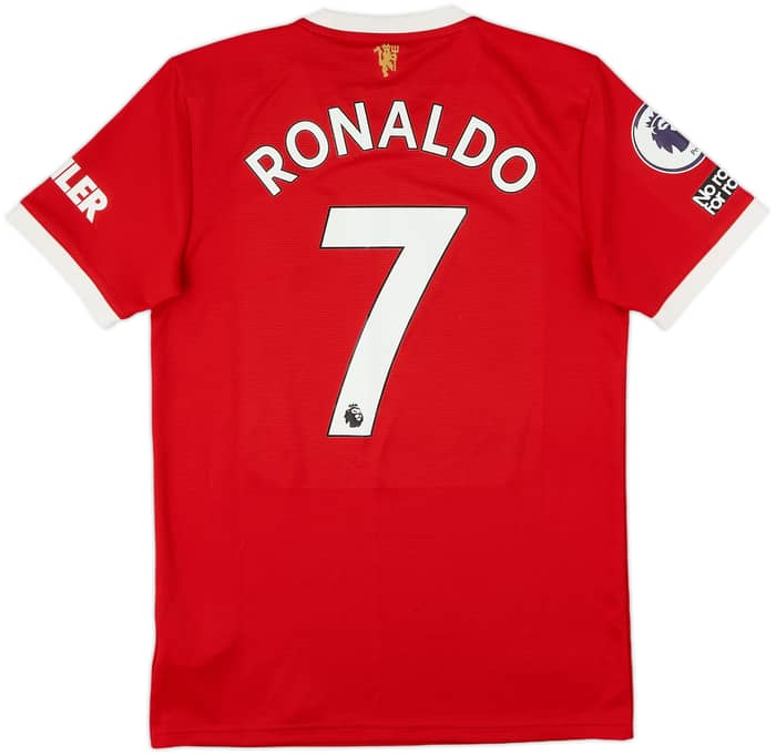 2021-22 Manchester United Home Shirt Ronaldo #7 - 10/10 - (S)