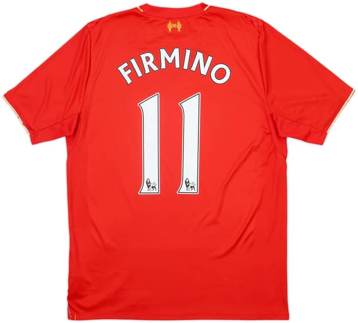 2015-16 Liverpool Home Shirt Firmino #11 - 7/10 - (M)