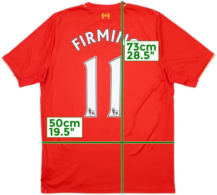 2015-16 Liverpool Home Shirt Firmino #11 - 7/10 - (M)