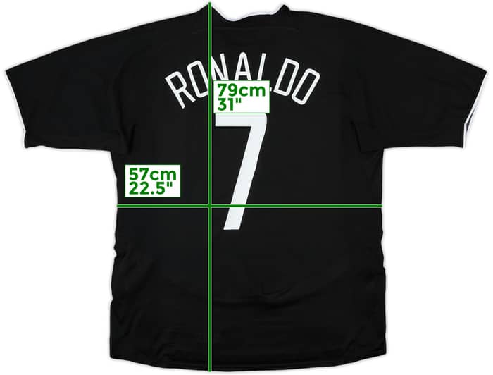 2003-05 Manchester United Away Shirt Ronaldo #7 - 7/10 - (XL)