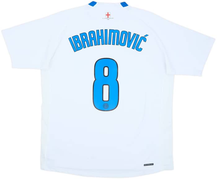 2006-07 Inter Milan Away Shirt Ibrahimovic #8 - 8/10 - (XL)