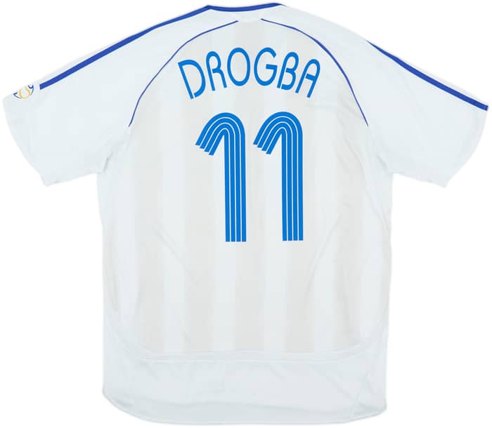 2006-07 Chelsea Away Shirt Drogba #11 - 6/10 - (L)
