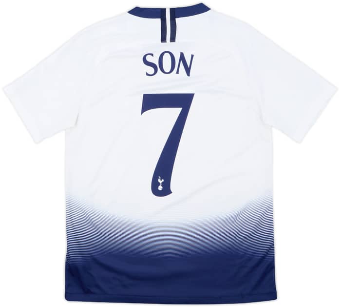 2018-19 Tottenham Home Shirt Son #7 - 8/10 - (M)