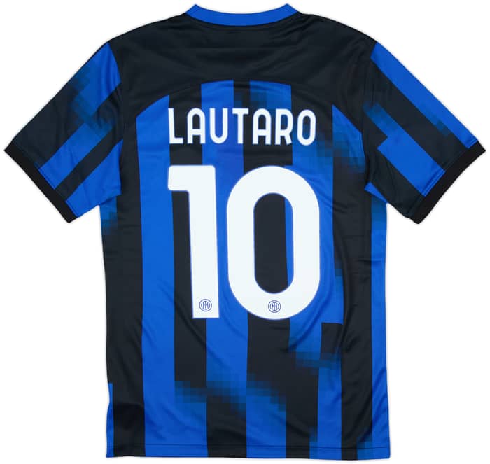 2023-24 Inter Milan Home Shirt Lautaro #10 - 10/10 - (S)