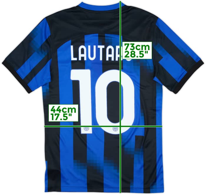 2023-24 Inter Milan Home Shirt Lautaro #10 - 10/10 - (S)