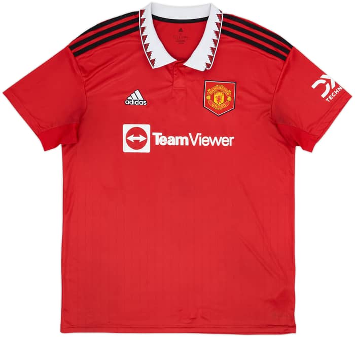 2022-23 Manchester United Home Shirt Ronaldo #7 - 7/10 - (XL)