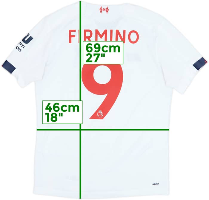 2019-20 Liverpool Away Shirt Firmino #9 - 8/10 - (S)