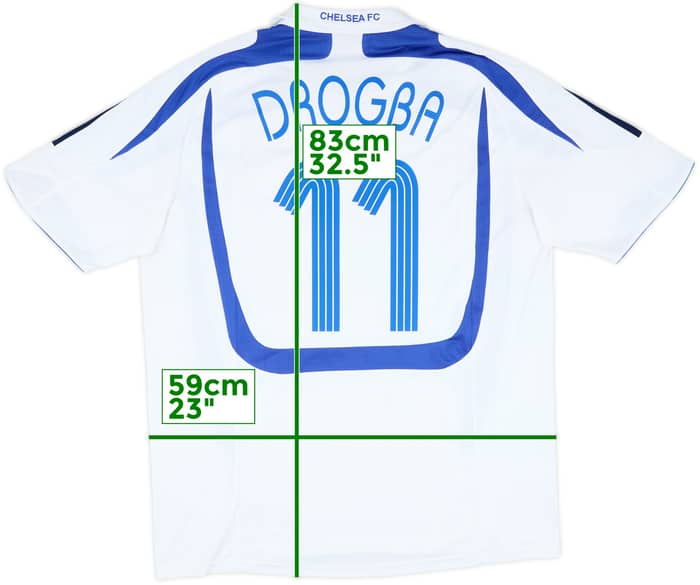2007-08 Chelsea Third Shirt Drogba #11 - 6/10 - (XL)