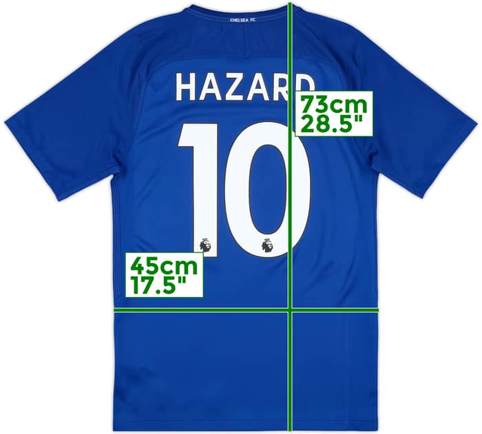 2017-18 Chelsea Home Shirt Hazard #10 - 9/10 - (S)