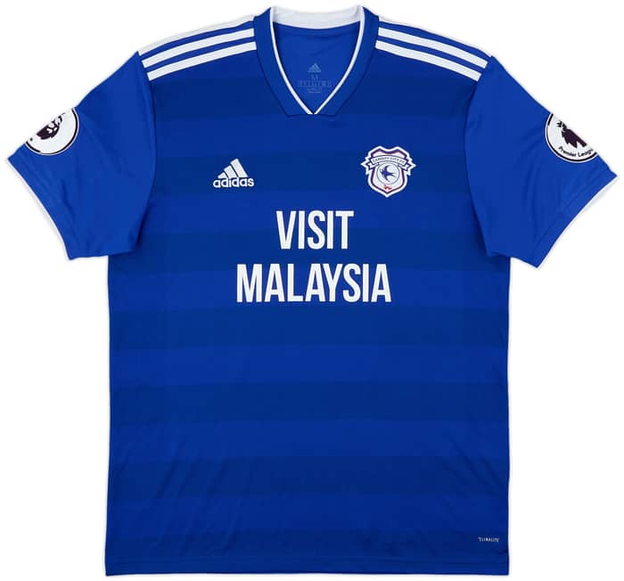 2018-19 Cardiff Home Shirt De Cordova-Reid #14 - 10/10 - (M)
