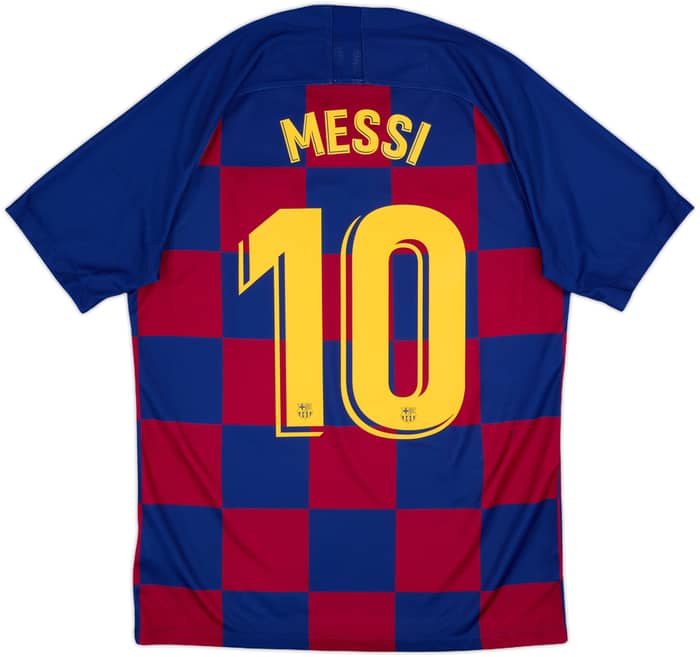 2019-20 Barcelona Home Shirt Messi #10 - 8/10 - (M)