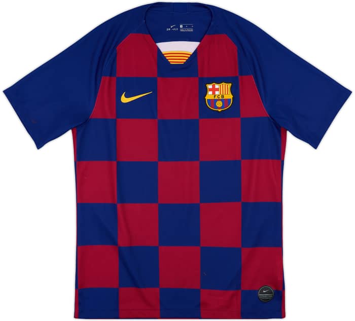 2019-20 Barcelona Home Shirt Messi #10 - 8/10 - (M)