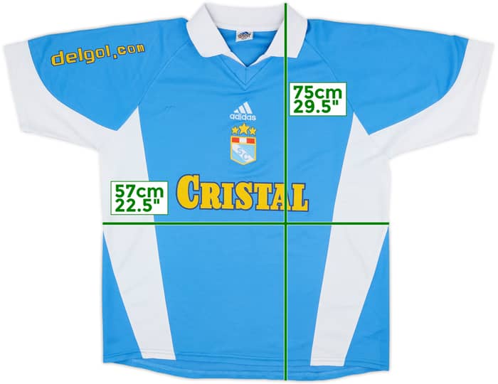 2002 Sporting Cristal Home Shirt #11 - 8/10 - (XL)
