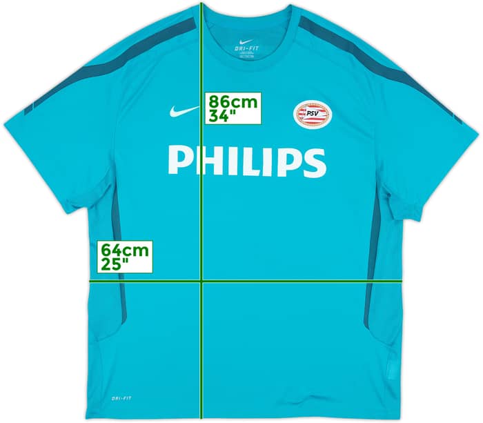 2010-11 PSV Nike Player Issue Training Shirt - 9/10 - (XXL)