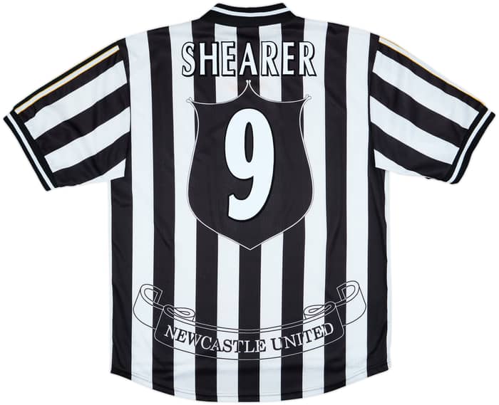 1997-99 Newcastle Home Shirt Shearer #9 - 10/10 - (XL)