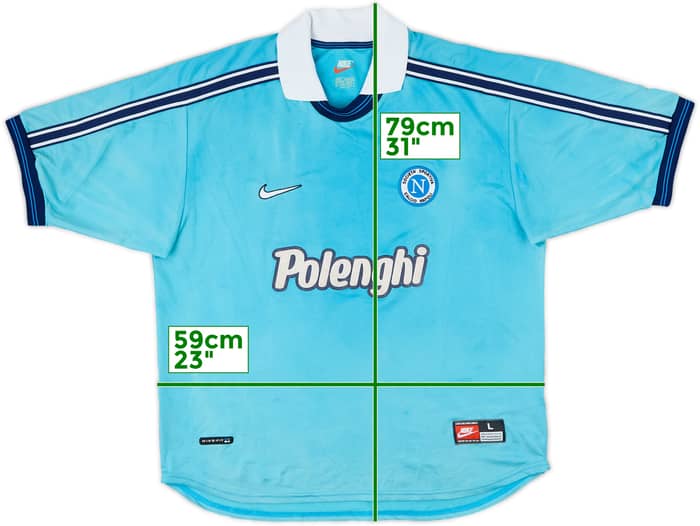 1998-99 Napoli Home Shirt - 5/10 - (L)