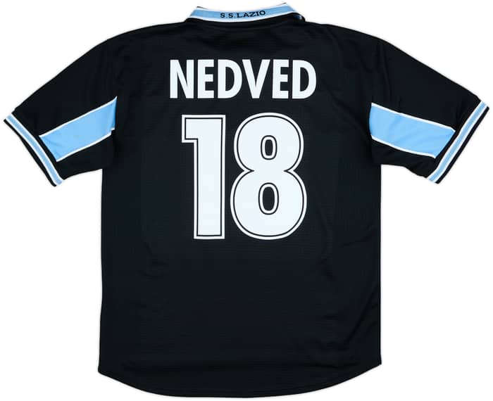1998-99 Lazio Away Shirt Nedved #18 - 9/10 - (L)