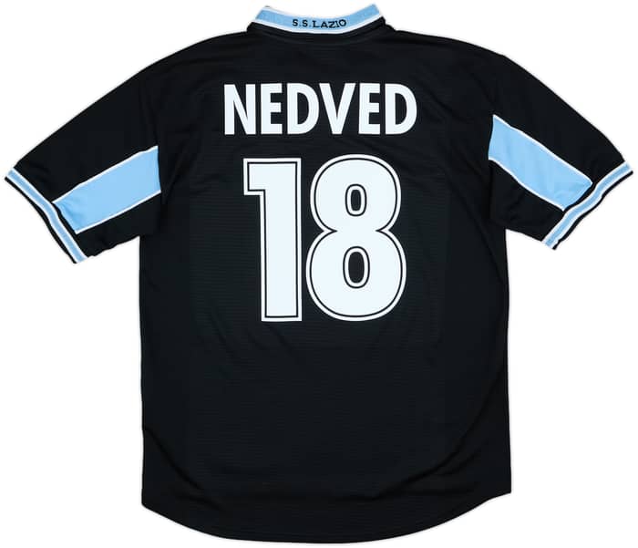 1998-99 Lazio Away Shirt Nedved #18 - 8/10 - (XL)