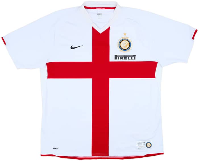 2007-08 Inter Milan Centenary Away Shirt Ibrahimovic #8 - 6/10 - (XXL)