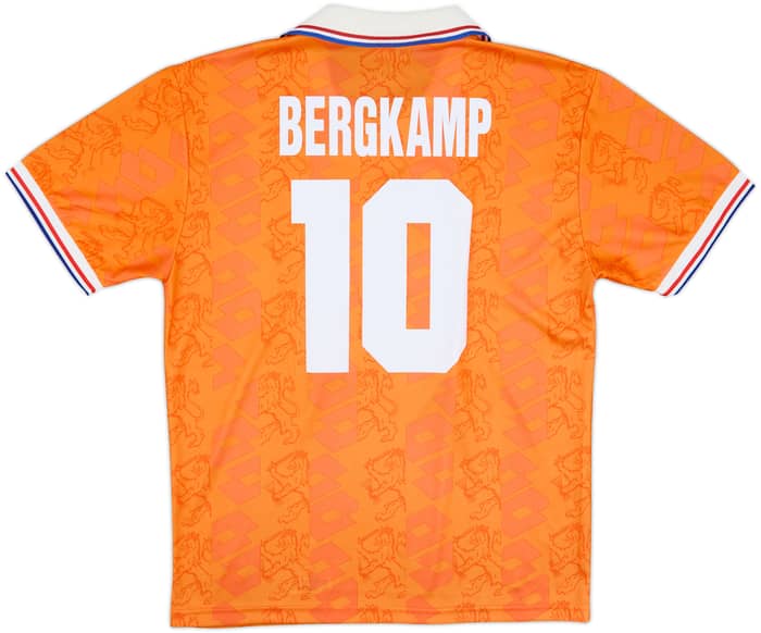 1994 Netherlands Home Shirt Bergkamp #10 - 6/10 - (XL)