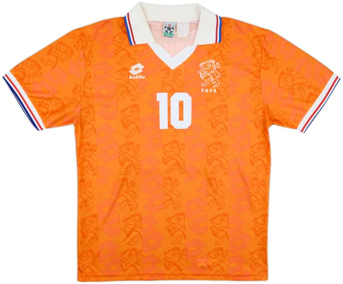 1994 Netherlands Home Shirt Bergkamp #10 - 6/10 - (XL)