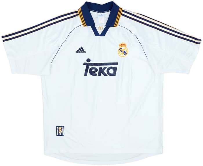1998-00 Real Madrid Home Shirt Seedorf #10 - 8/10 - (XL)