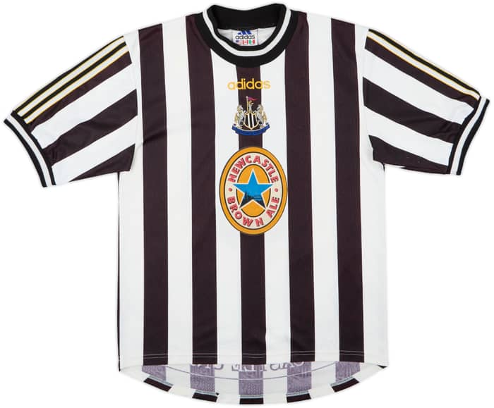 1997-99 Newcastle Home Shirt Shearer #9 - 8/10 - (M)
