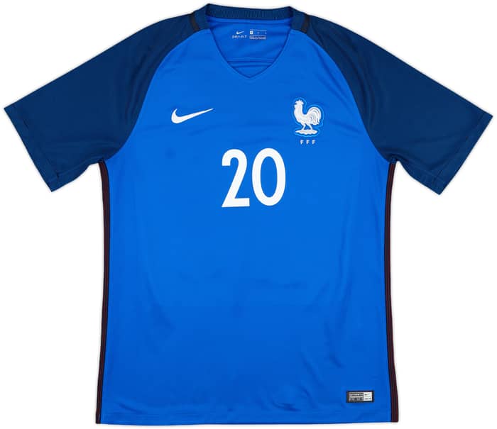 2016-17 France Sample Home Shirt Mbappe #20 - 9/10 - (M)