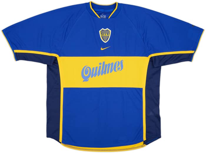 2002 Boca Juniors Home Shirt - 9/10 - (L)