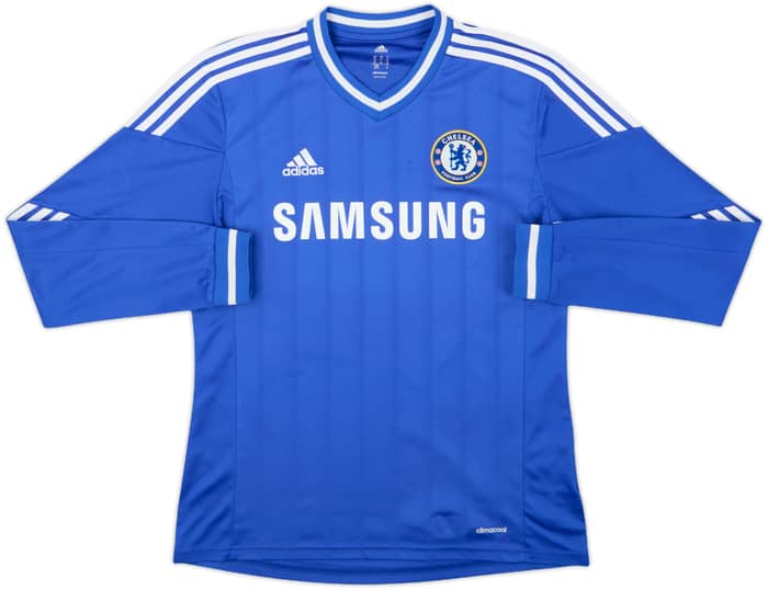 2013-14 Chelsea Home L/S Shirt Hazard #17 - 8/10 - (M)